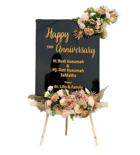 Papan Bunga Akrilik Panosogan