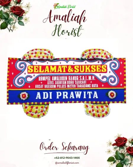 Papan Bunga Ucapan Selamat Panosogan